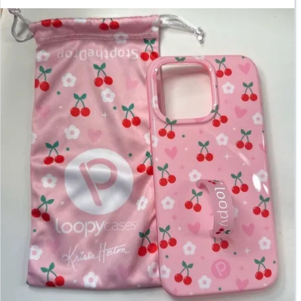 14 pro max limited edition cherry loopy case